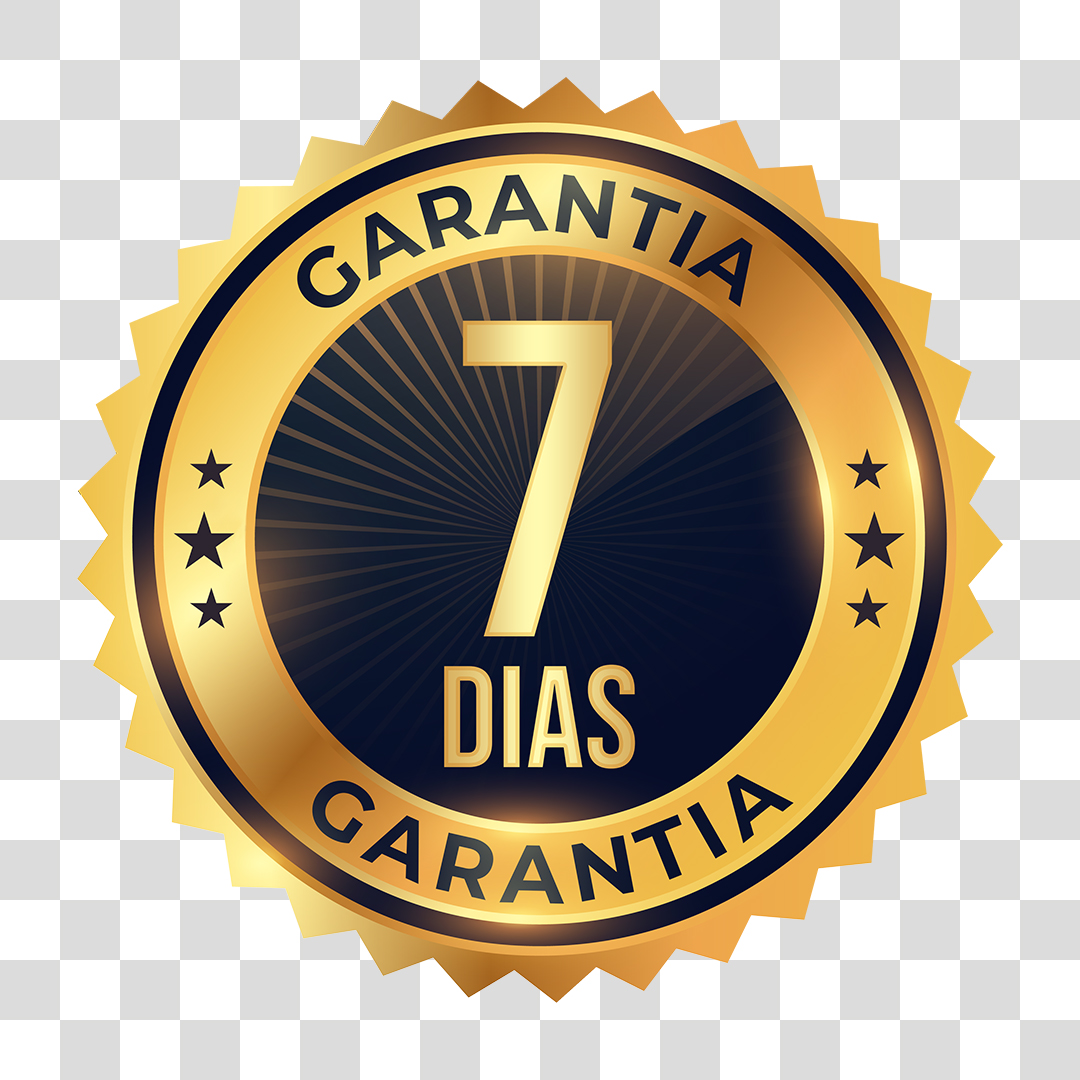 Selo de garantia de 7 dias
